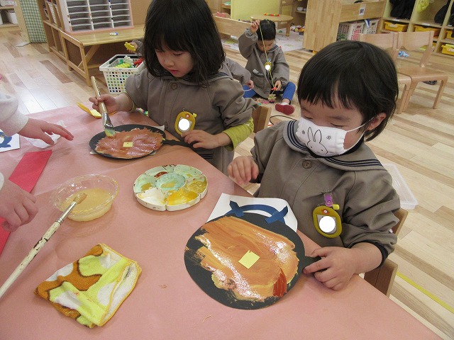 ホットケーキのできあがり 安田幼稚園