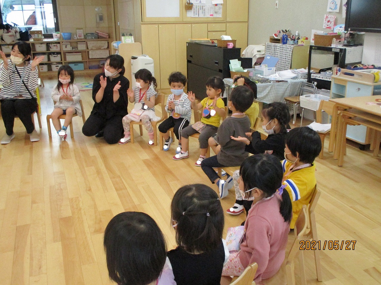 おひっこし 安田幼稚園 おひっこし 安田幼稚園
