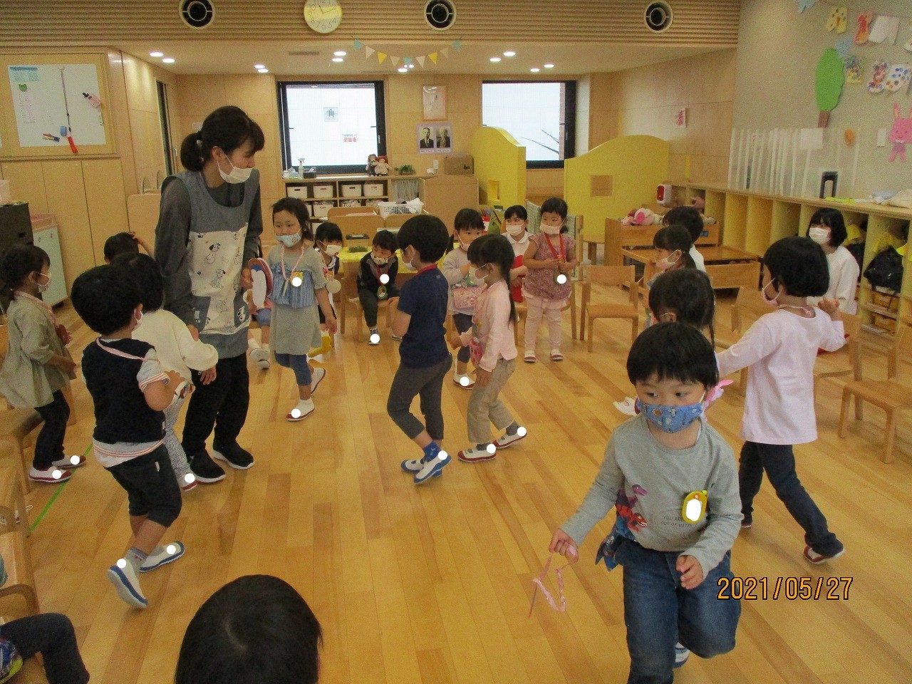 おひっこし 安田幼稚園 おひっこし 安田幼稚園