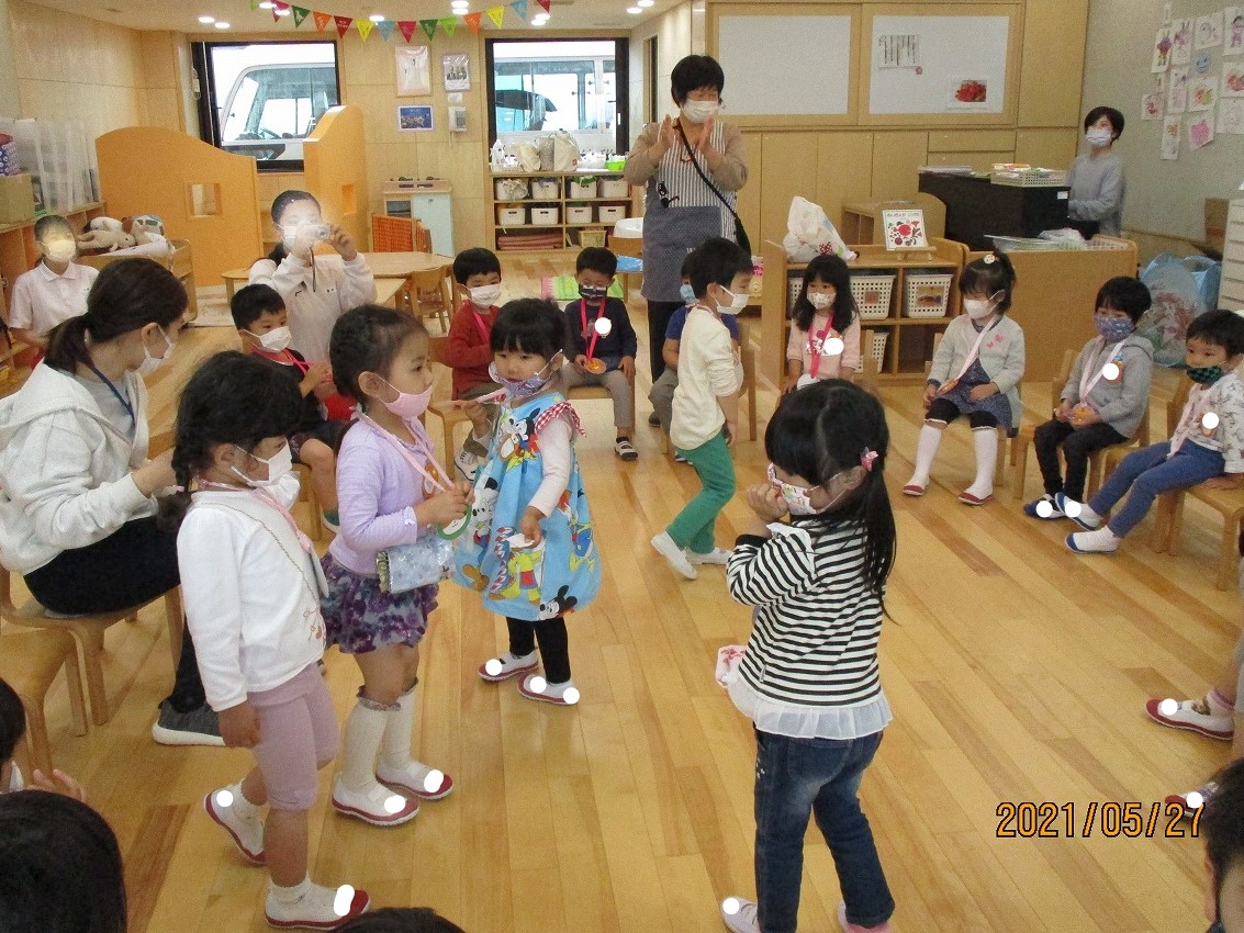 おひっこし 安田幼稚園 おひっこし 安田幼稚園