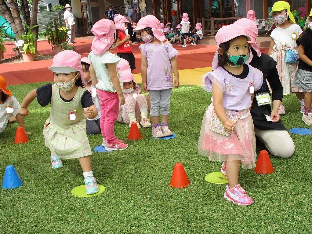 かっこいいポーズ 安田幼稚園