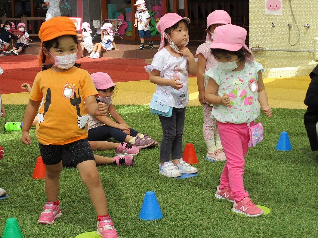 かっこいいポーズ 安田幼稚園