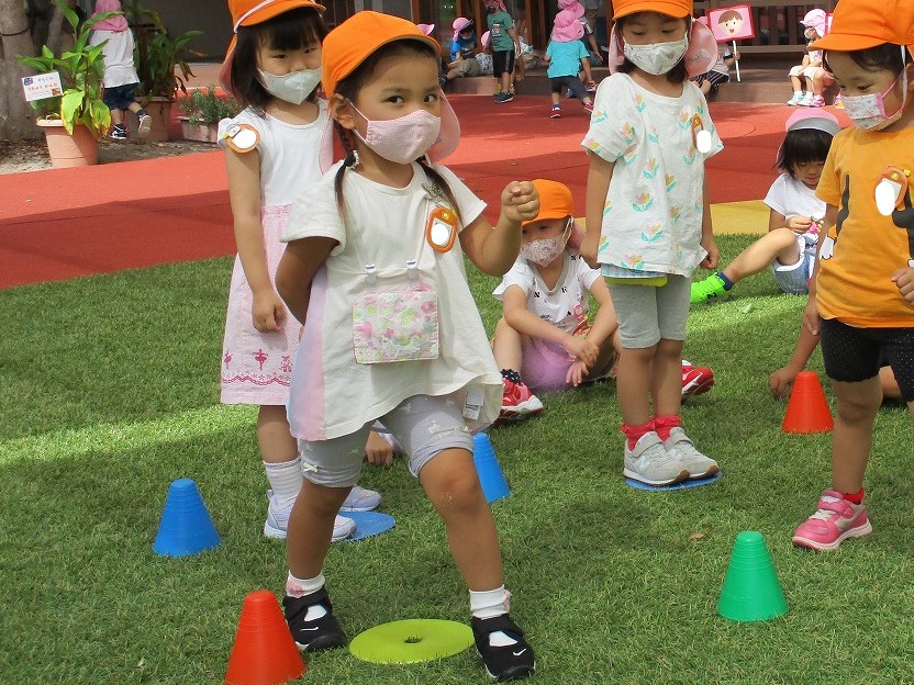 かっこいいポーズ 安田幼稚園