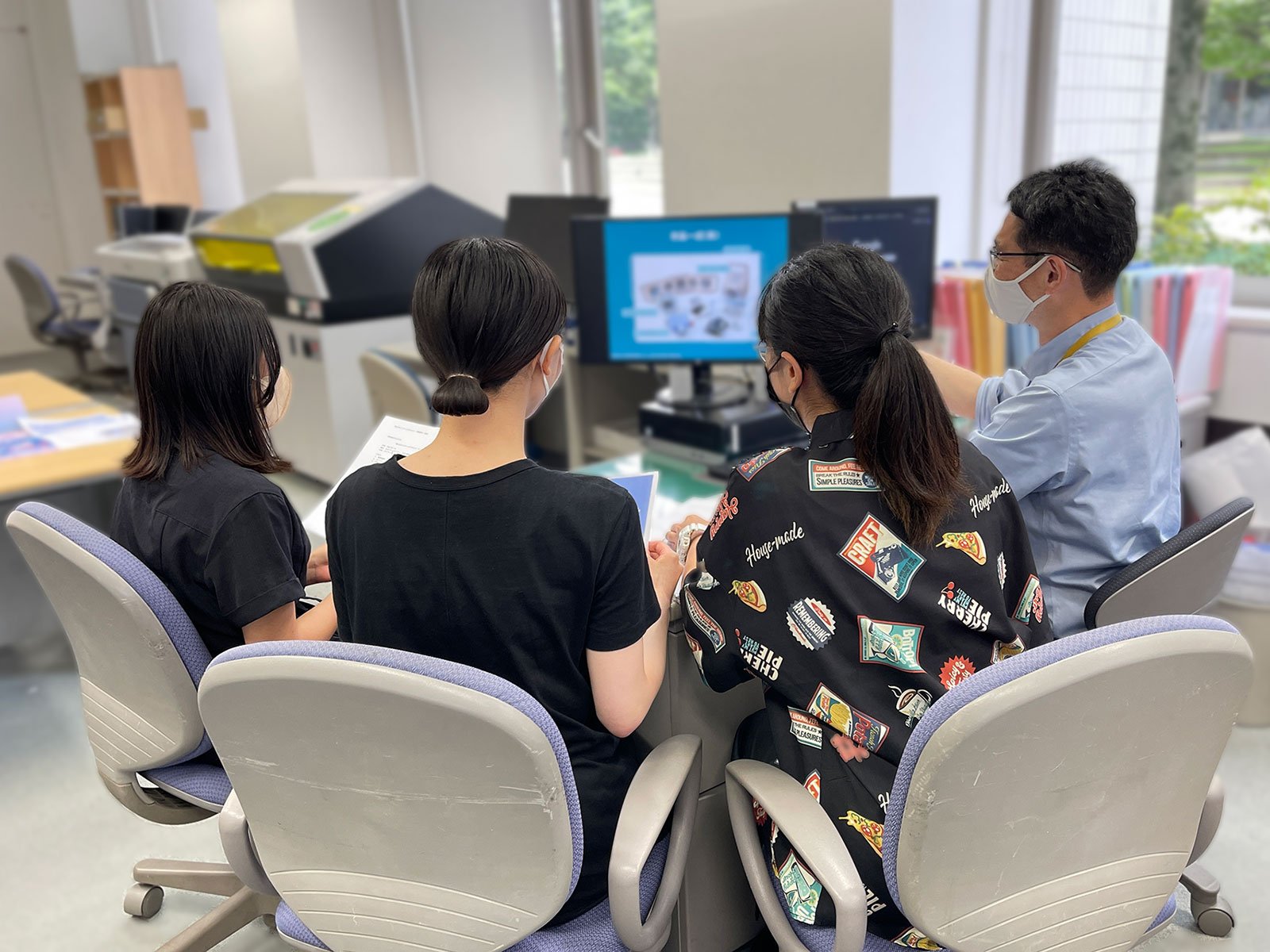 就活を意識した作品づくりをサポート