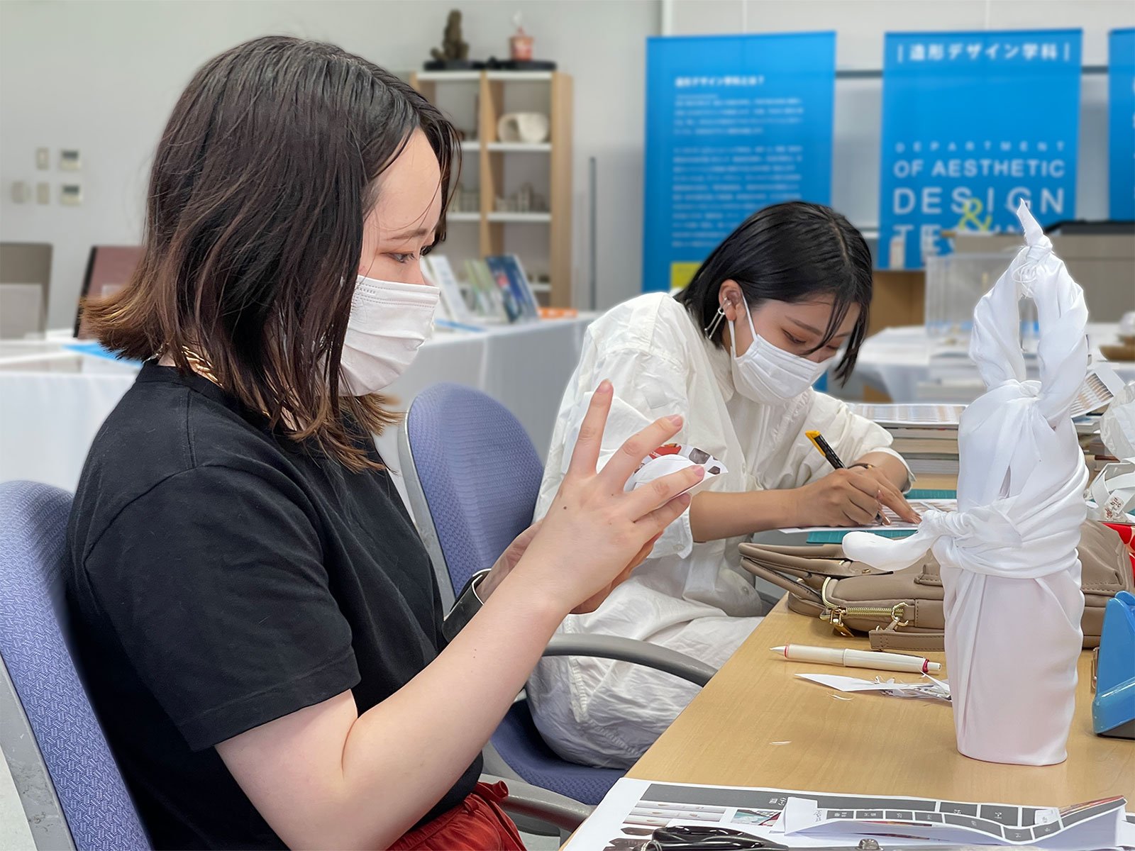 アイディアをカタチにするための作品づくりをサポート