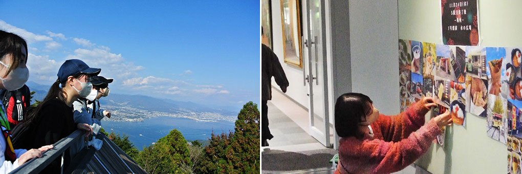 キャンパスキャストの活動|安田女子大学造形デザイン学科