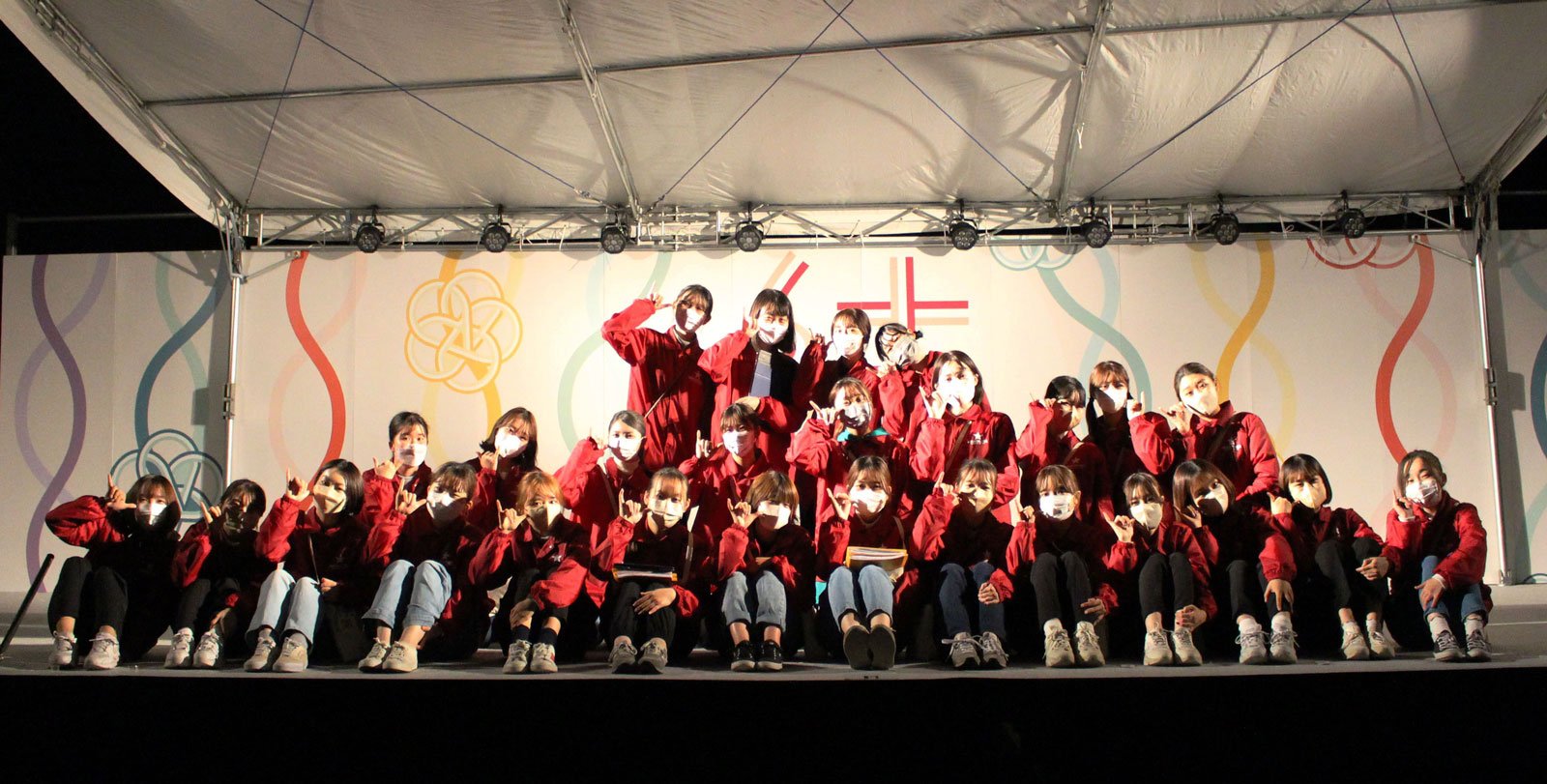 まほろば際当日の様子|安田女子大学造形デザイン学科