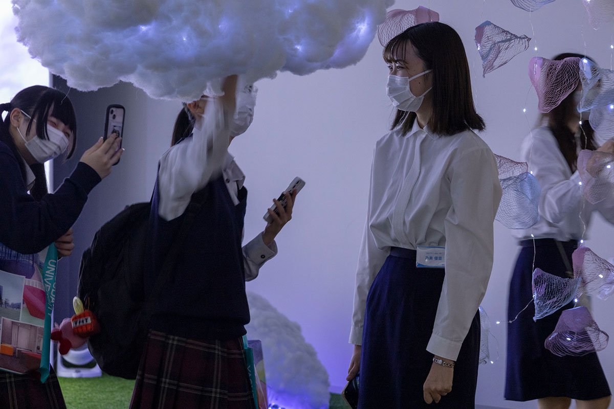オープンキャンパスでの作品発表|安田女子大学造形デザイン学科
