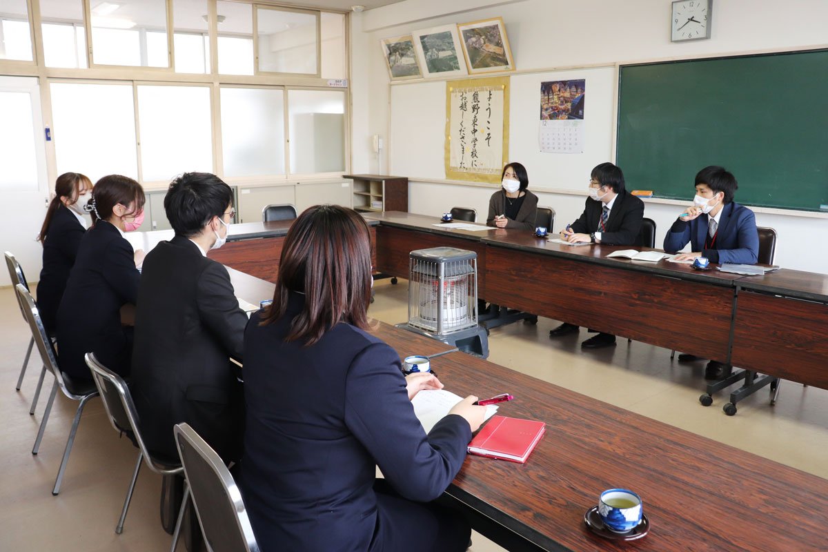 熊野町との「筆の日」に向けた打合せ01