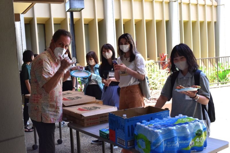 ハワイ大学で初日のオリエンテーション｜安田女子大学国際観光ビジネス学科