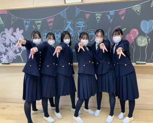 入学式　女子中学 女子聖学院中学校高等学校