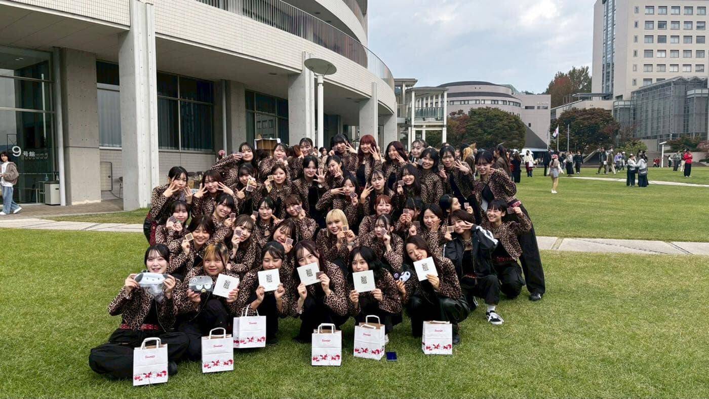 ダンスサークルの仲間と